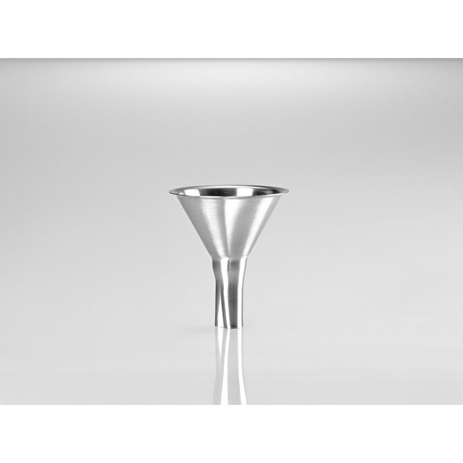 Stainless steel funnel