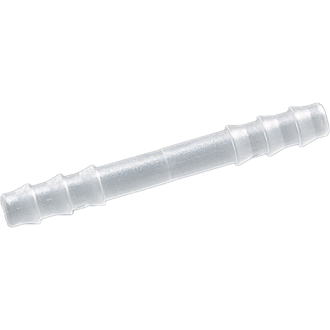 ose tubing connectors, straight, cylindrical nozzles, PVDF