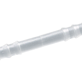 ose tubing connectors, straight, cylindrical nozzles, PVDF