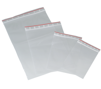 Packaging bags with closure