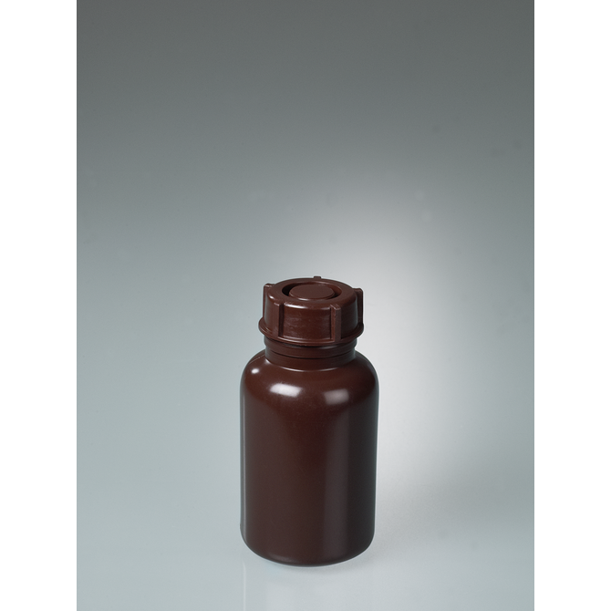Wide neck bottle LDPE, brown