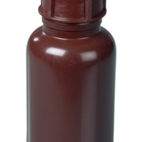 Wide neck bottle LDPE, brown