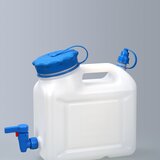Wide-necked canister with 3/4" threaded connection