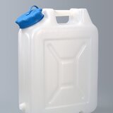 Wide-necked canister with 3/4" threaded connection