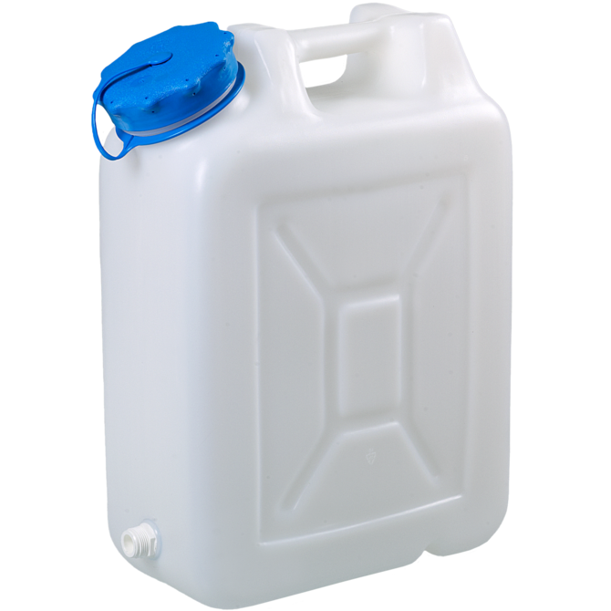 Wide-necked canister with 3/4" threaded connection