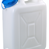 Wide-necked canister with 3/4" threaded connection
