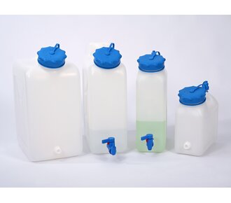 Wide-necked canister with 3/4" threaded connection