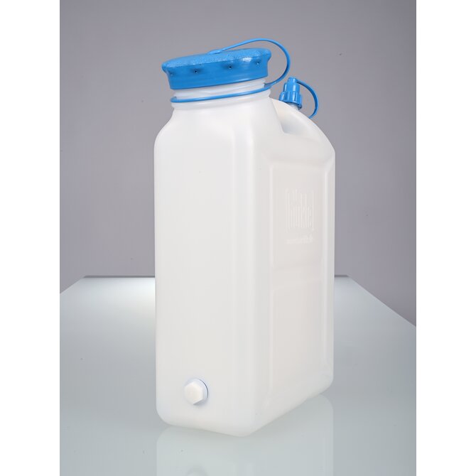 Wide neck canister
