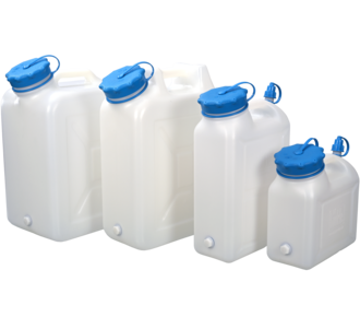 Wide neck canister