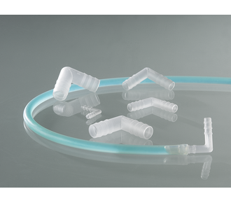 Angled connectors PVDF