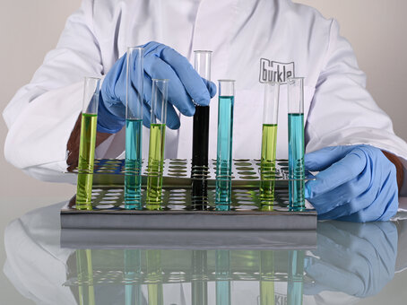z-shaped stainless steel test tube holder