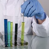 z-shaped stainless steel test tube holder