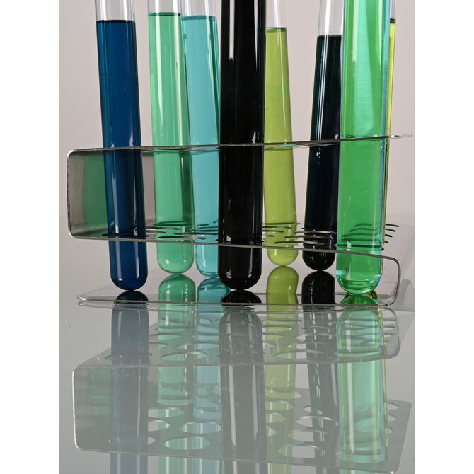 z-shaped stainless steel test tube holder