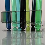 z-shaped stainless steel test tube holder