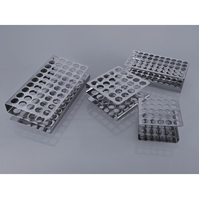 z-shaped stainless steel test tube holder