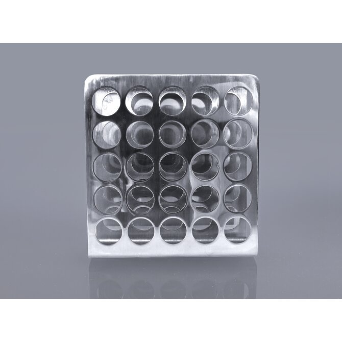 z-shaped stainless steel test tube holder
