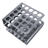 z-shaped stainless steel test tube holder