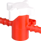 Two-way valves PP/PE