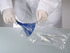 Blue disposable liquid funnel