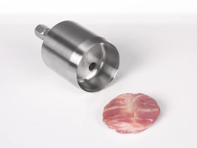 Drill head for carcass sampling & sample