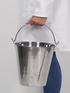 Bucket, stainless steel, 10 l (2.64 gal.)