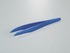 Single-use tweezers, blue, pointed