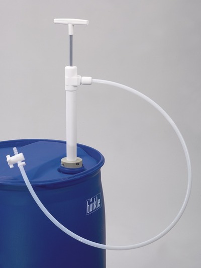 PTFE barrel pump ultrapure, discharge hose