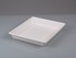 Photographic trays, shallow form without ribs on bottom, profile shape rounded, white