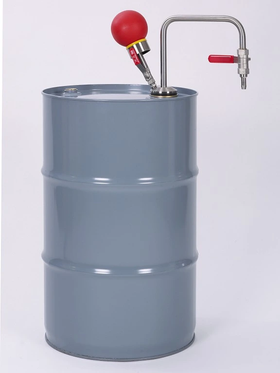 Solvent pump hand operated - Samplers, sampling equipment for quality  control, barrel pumps, drum pumps, laboratory equipment - Burkle Inc. - Bürkle  GmbH