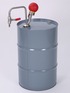 Solvent pump hand operated