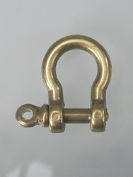 Brass shackle
