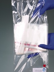 Sampling bag SteriBag Cleanroom, double packaging 