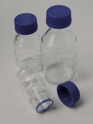 Sample bottles glass