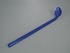 Sampling spoon curved, long handle, blue, 10 ml (0.34 oz.)
