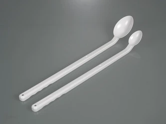 Small Angled Disposable Plastic Spatulas (100ct)