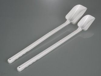 Sampling scoop, long handle, disposable Bio, 50 & 100 ml (1.69 & 3.38 oz.)