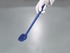 Food scoop, long handle, blue, 50 ml (1.69 oz.)