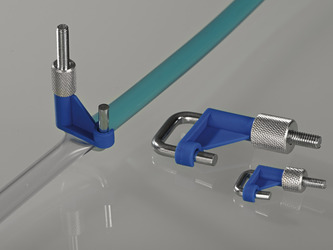 Hose clip Stop-it blue