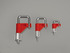 Hose clip Stop-it red