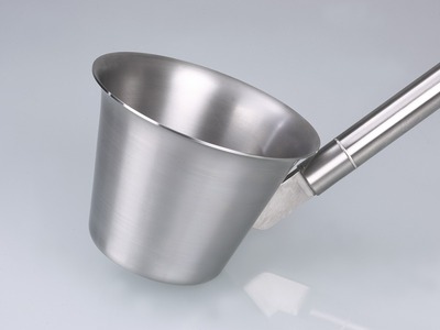 Stainless steel scoop