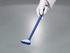 Ladle, long handle, disposable, blue, 30 ml (1.01 oz.)