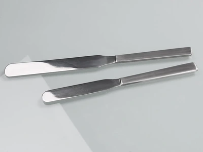 Palette knife spatula stainless steel, 200 mm (7.87 in.) & 250 mm (9.84 in.)