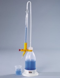 Titrating burette automatic