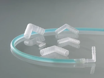 Angle hose connector